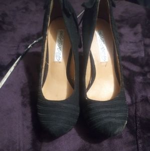 Naughty monkey black heels